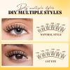QUEWEL Fairy False Eyelashes, Manga Lash Extension Mix 10–18 mm DIY Set (Fairy-D) view 4