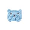 Microfiber Hair Towel Turban, Hair-Drying Cap, Blue, 6-Pack view 1