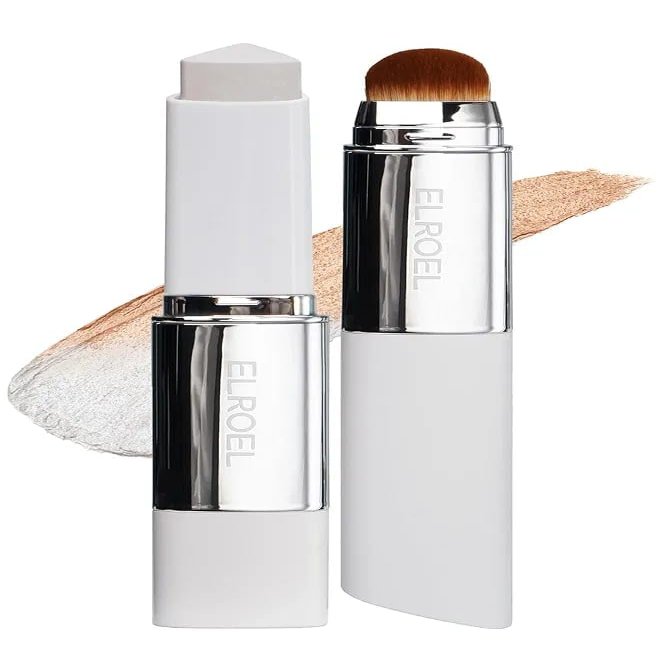 ELROEL Blanc Cover Cream Stick Foundation, Deep, 13 g