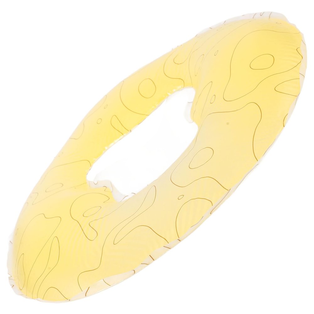 ERINGOGO Round Silicone Face Cushion for Massage, Yellow