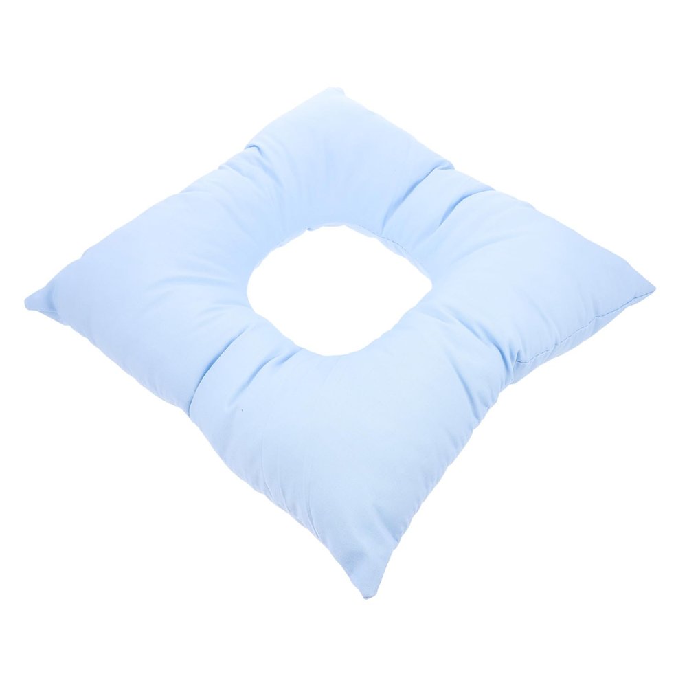 Blue Reusable EPE Face Cushion for Spas and Clinics