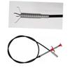 Four-Pronged 60 cm Steel Grabber, Flexible Drain Hook view 3