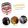 Adjustable Goat Collar with Bell, 4-Piece PU Pack view 2