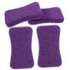 OUNONA Foot Care Set, 4 Reusable PU Foot Files for Effective Callus Removal, Random Color view 1