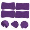 OUNONA Foot Care Set, 4 Reusable PU Foot Files for Effective Callus Removal, Random Color view 2