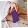 OUNONA Foot Care Set, 4 Reusable PU Foot Files for Effective Callus Removal, Random Color view 4