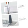VICASKY Plastic Puppy Toilet and Scratch Protection for Easy Dog Training, with Rounded Edges and Flat Tray, White view 3