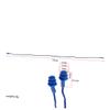 Blue R165 Plastic Hearing Protection for Noise Reduction view 2