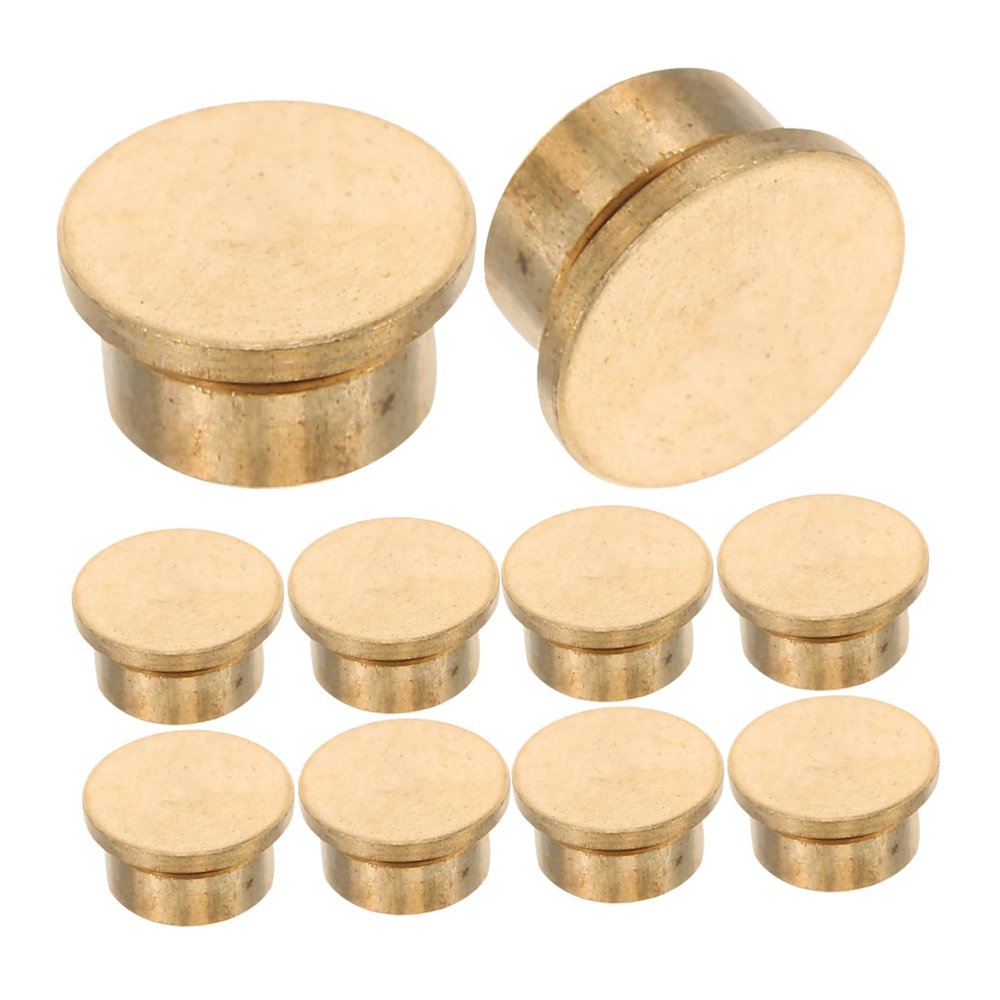 Nail Art Rotary Axles, 20-Piece, Gold Metal, 360° Rotating