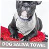 2-Piece Sequin Dog Bandanas, Shiny Polyester for Puppies view 4