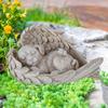 ZHITENG Dog Grave Stone Statue view 3