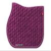 QUARTERLINE Premium Saddle Pad for Horses - Stars Collection | Dressage & Show Jumping | Breathable, Shock-Absorbing, Elegant Colors, Easy-Care (Grape Wine Jump) view 1