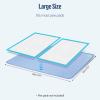 Bartuke 86 x 56 cm Silicone Dog Urine Catcher Mat with Raised Edge, Puppy Toilet, Blue view 2