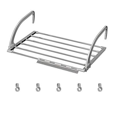 ONEBO 1-Piece Extendable Radiator Drying Rack, 58 x 32 cm