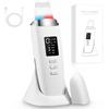 Ultrasonic Skin Scrubber and Blackhead Remover with 4 Modes, Adjustable Intensity, Red/Blue LED Light, Display and Auto Shutoff view 1