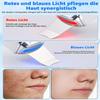 Ultrasonic Skin Scrubber and Blackhead Remover with 4 Modes, Adjustable Intensity, Red/Blue LED Light, Display and Auto Shutoff view 4