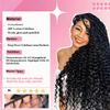 Boho Human Hair for Braiding, Highlighted Curly, 40 cm view 4