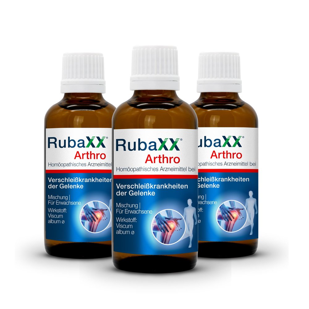 RubaXX Arthro 3 x 50 mL – Natural medicine for osteoarthritis
