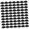 Halloween Nail Charms, 150-Piece Black Resin 3D Flat Spider Set view 1