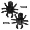 Halloween Nail Charms, 150-Piece Black Resin 3D Flat Spider Set view 3