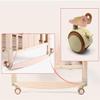 2-Inch Twin-Wheel Casters, 4 Swivel Casters with Brakes for Crib Furniture view 3