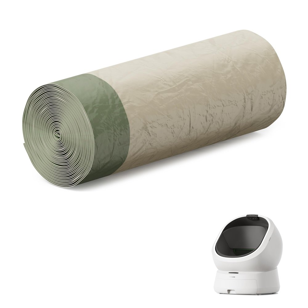 PETLIBRO Luma Self-Cleaning Cat Litter Box Liners, 1 Roll, 20 Liners