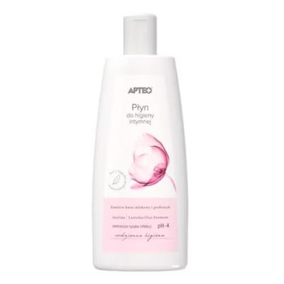 APTEO Intimate Hygiene Liquid 200 mL, pH-Neutral, Soothes & Protects, Includes MiL4 Coaster