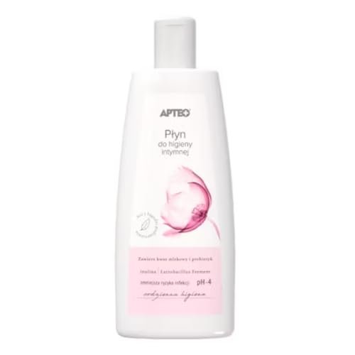 APTEO Intimate Hygiene Liquid 200 mL, pH-Neutral, Soothes & Protects, Includes MiL4 Coaster