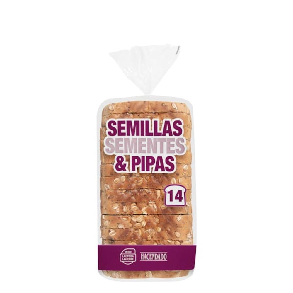 Sandwich Bread with Seeds and Pumpkin Seeds, 4-Pack