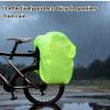 Bicycle Rain Cover 126 x 66 cm, Waterproof Rack Bag Cover, Black view 4