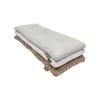 PRASKA Cat Window Perch 70 x 28 cm, Soft Cat Bed for Windowsill, Bottle Green view 3