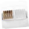 Beaupretty Transparent Nail Drill Bit Storage Box with Cleaning Brush view 4