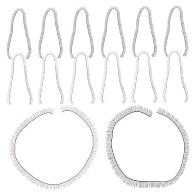 Doll-Making Eyelash Strips for Crafts, 20 pcs, 0.4 x 20 cm