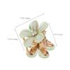 FOMIYES 12-Piece Mini Floral Metal Hair Clips with Crystals view 2