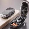 Portable Pill Cutter with Tablet Holder and Splitting Function view 3