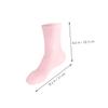 FRCOLOR Moisturizing Long Socks for Dry Feet view 2