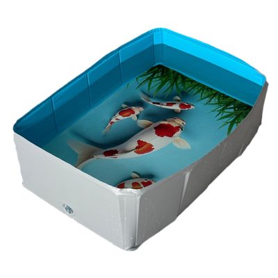 Dog Pool, PVC, Foldable Pet Bath, Square Shape, Portable