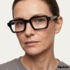 OPULIZE EDG Blue Light Reading Glasses for Women and Men, Black/Gray 2-Pack, +1.00 view 4