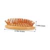 Bamboo Scalp Massage Comb Set for Hair Care view 2