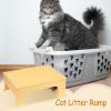 Cat Litter Ramp, Splash-Resistant Adjustable Stand view 2