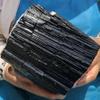 EKFBQBGW 1pc 70–100g Black Tourmaline Repair Ore Water Drop Stone for Home Decoration, DIY Gifts & Collection view 2