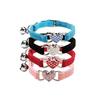 TOYANDONA Adjustable Cat Collar with Rhinestones and Bell view 2