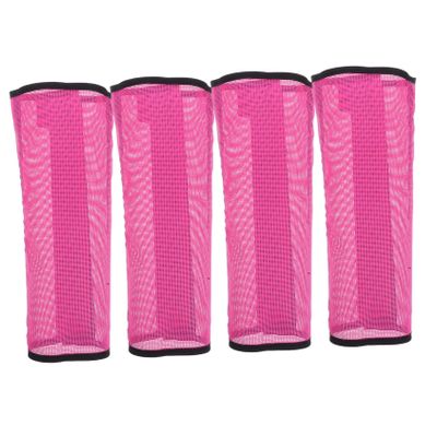 Abaodam 4-Piece Mesh Mosquito Leg Boots for Horses, Breathable and Lightweight