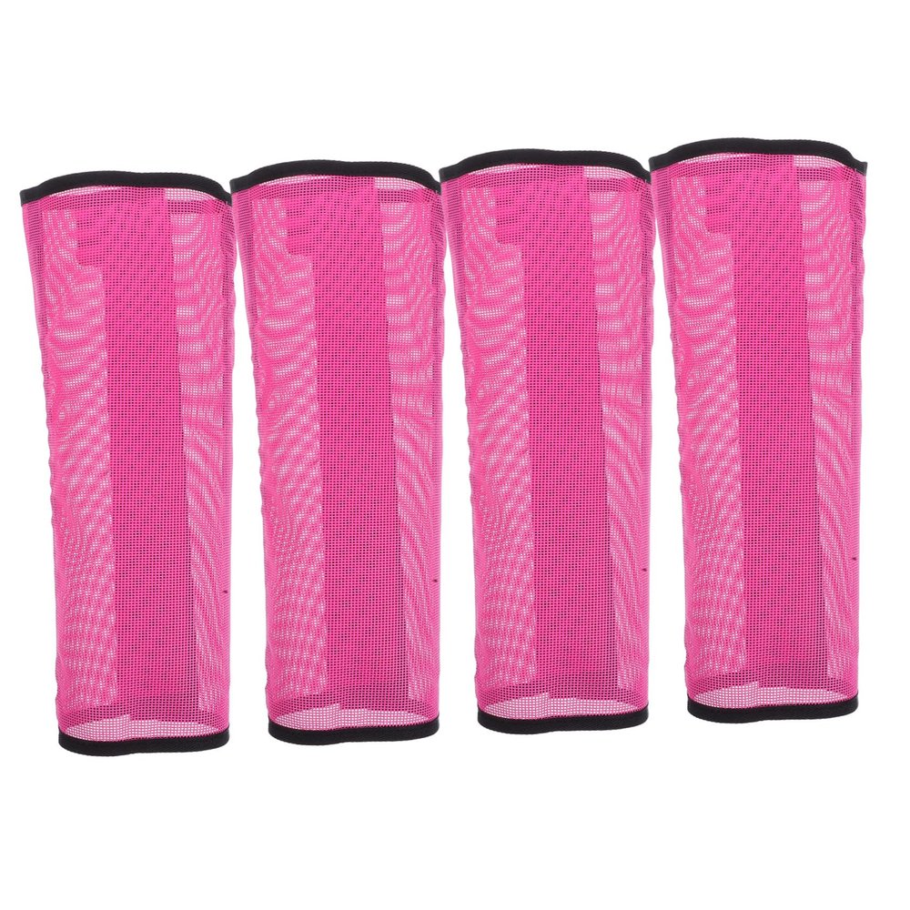 Abaodam 4-Piece Mesh Mosquito Leg Boots for Horses, Breathable and Lightweight