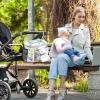 Universal Stroller Caddy with Cup Holder view 2