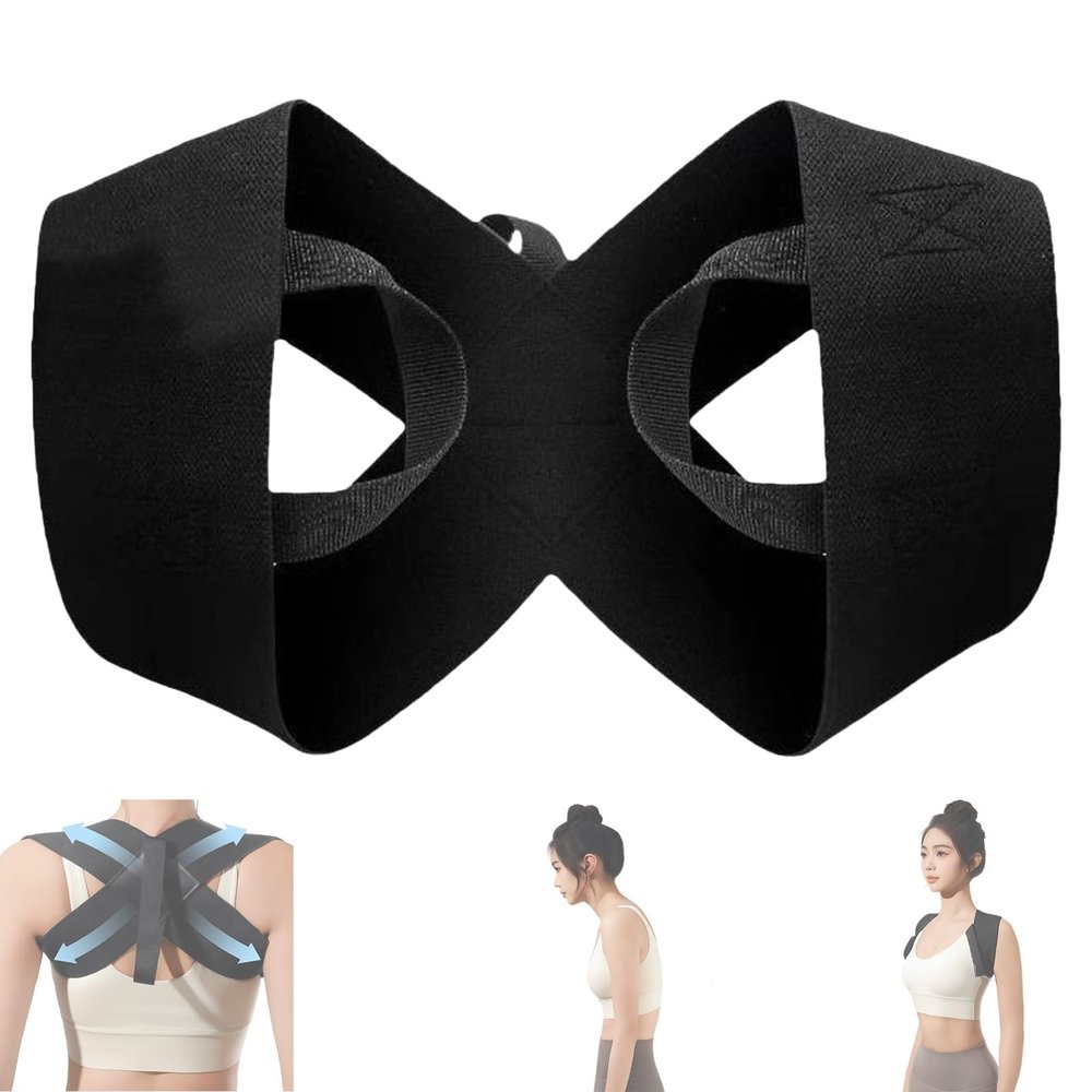 Back Posture Corrector Belt for Men and Women, Adjustable Straps, XL