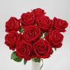 JIEOU Pack of 2 Artificial White Roses view 3