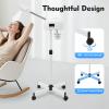 750W Facial Steamer with Warm Mist and Humidifier, White, for Salon and Home view 2