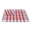 Le Jacquard Français Bistrot Français Rouge Cotton Napkins, Set of 2, 50 x 50 cm view 1