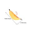 VILLFUL 4-Piece Banana-Shaped Hanging Bed for Small Animals, Space-Saving Hamster Sleeping Nest with Unique Design, Suitable for Guinea Pigs, Chinchillas and Gerbils view 2